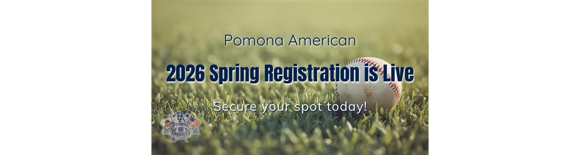 2026 Spring Registration LIVE