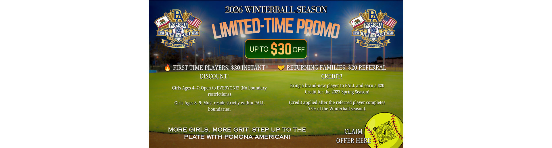 Limited Time Promo