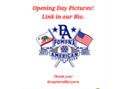Opening Day Pictures!
